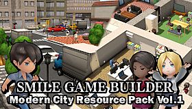 SMILE GAME BUILDER Modern City Resource Pack Vol.1