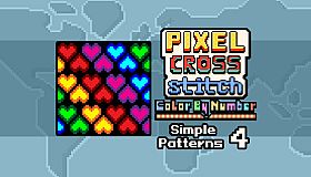 Pixel Cross Stitch - Simple Patterns Pack 4