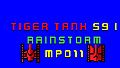 Tiger Tank 59 Ⅰ Rainstorm MP011