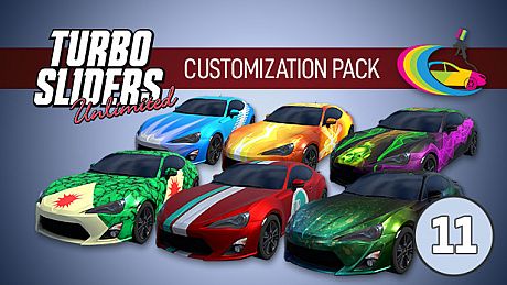Turbo Sliders Unlimited - Customization Pack 11 DLC
