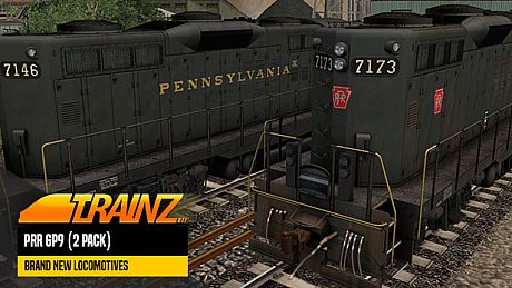 Trainz 2022 DLC - PRR GP9 (2 Pack) DLC