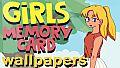 Girls Memory Card - Wallpapers