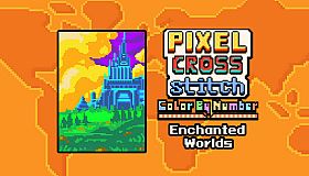 Pixel Cross Stitch - Enchanted Worlds Pack
