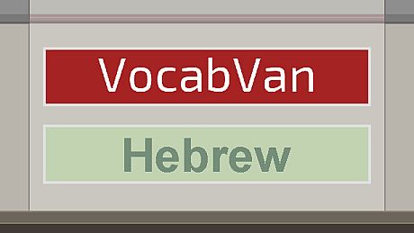 VocabVan - Hebrew DLC