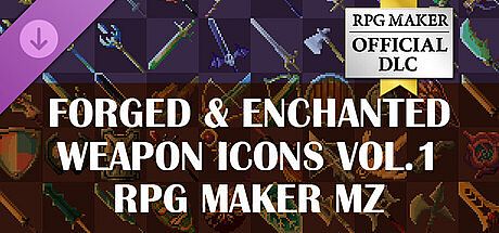 RPG Maker MZ - Forged and Enchanted Weapon Icons Vol1
