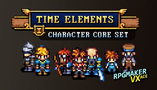 RPG Maker VX Ace - Time Elements - Character Core Set