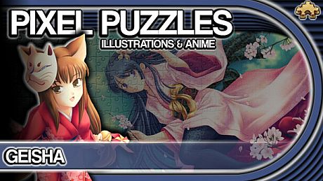 Pixel Puzzles Illustrations & Anime - Jigsaw Pack: Geishas DLC