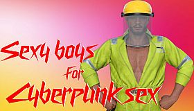 Sexy boys for Cyberpunk sex