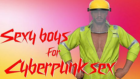 Sexy boys for Cyberpunk sex DLC