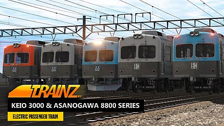 Trainz 2019 DLC - Keio 3000 & Asanogawa 8800 Series DLC