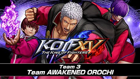 KOF XV DLC Characters "Team AWAKENED OROCHI" DLC