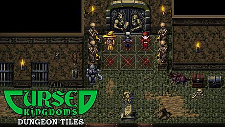 RPG Maker MV - Cursed Kingdoms Dungeon Tiles DLC