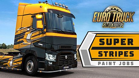 Euro Truck Simulator 2 - Super Stripes Paint Jobs Pack DLC