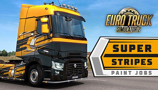 Euro Truck Simulator 2 - Super Stripes Paint Jobs Pack