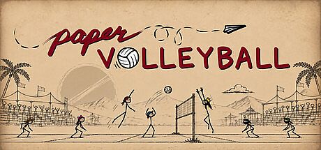 Paper Volleyball Game