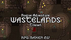 RPG Maker MV - Rogue Adventure - Wastelands Tileset