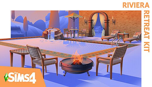 The Sims 4 Riviera Retreat Kit