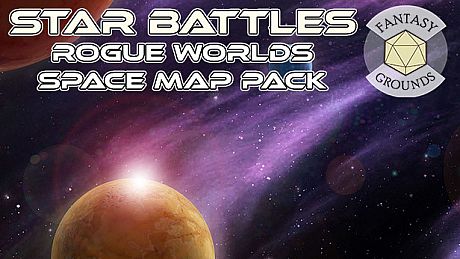 Fantasy Grounds - Star Battles: Rogue Worlds Space Map Pack DLC