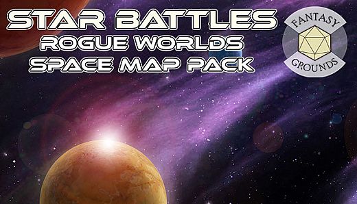 Fantasy Grounds - Star Battles: Rogue Worlds Space Map Pack
