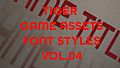 TIGER GAME ASSETS FONT STYLES VOL.04