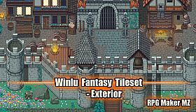 RPG Maker MZ - Winlu Fantasy Tileset - Exterior