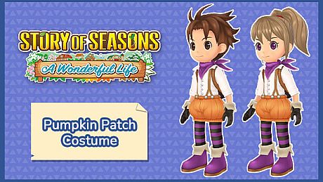 STORY OF SEASONS: A Wonderful Life - Pumpkin Patch Costume DLC