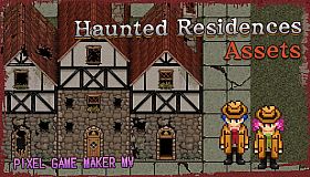 Pixel Game Maker MV - Haunted Residences Assets