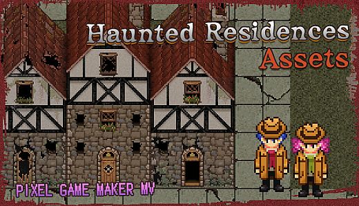 Pixel Game Maker MV - Haunted Residences Assets