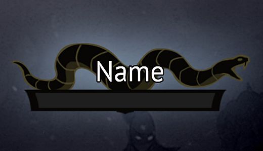 Blightbound - Name plate skin (Viper)