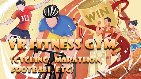 VR Fitness Gym (Cycling, Marathon, Football, etc) Game