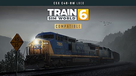 Train Sim World 6: CSX C40-8W DLC
