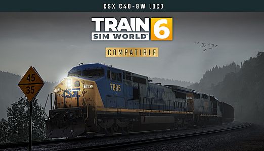 Train Sim World 6: CSX C40-8W