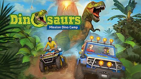 schleich DINOSAURS: Mission Dino Camp Game