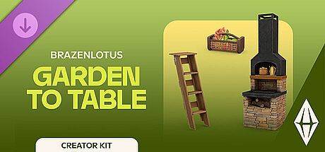 The Sims 4 Garden to Table Kit DLC
