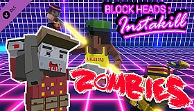Block Heads: Instakill - Zombie Skin Pack