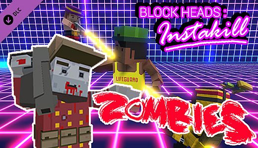 Block Heads: Instakill - Zombie Skin Pack