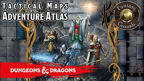 Fantasy Grounds - Dungeons & Dragons Tactical Maps: Adventure Atlas DLC