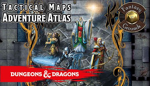 Fantasy Grounds - Dungeons & Dragons Tactical Maps: Adventure Atlas