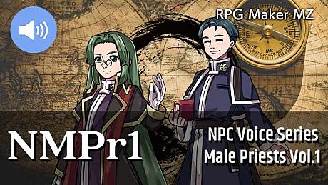 RPG Maker MZ - NPC Male Priests Vol.1 DLC