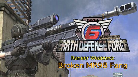 EARTH DEFENSE FORCE 6 - Ranger Weapons: Broken MR98 Fang DLC