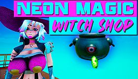 Neon Magic: Witch shop