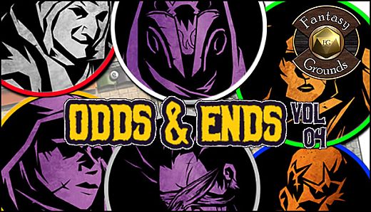 Fantasy Grounds - Odds and Ends, Volume 4 (Token Pack)