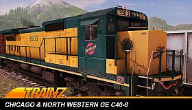 TANE DLC: Chicago & North Western GE C40-8