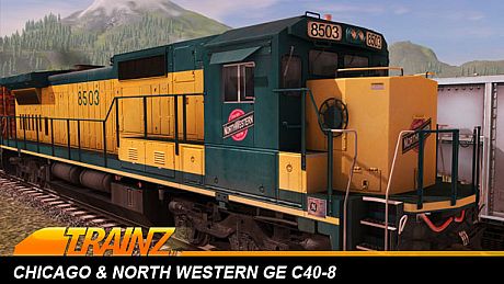 TANE DLC: Chicago & North Western GE C40-8 DLC