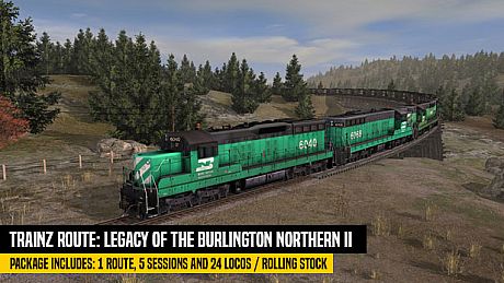 Trainz 2019 DLC: Legacy of the Burlington Northern II DLC