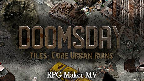RPG Maker MV - Doomsday Tiles - Core Urban Ruins DLC