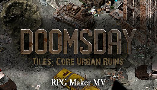 RPG Maker MV - Doomsday Tiles - Core Urban Ruins