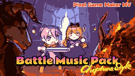 Pixel Game Maker MV - Chiptune Style Battle Music Pack DLC