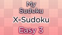 Kup My Sudoku - X-Sudoku Easy 3 na PC