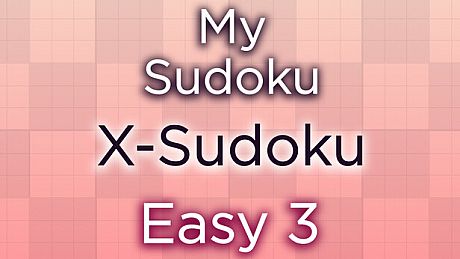 My Sudoku - X-Sudoku Easy 3 DLC
